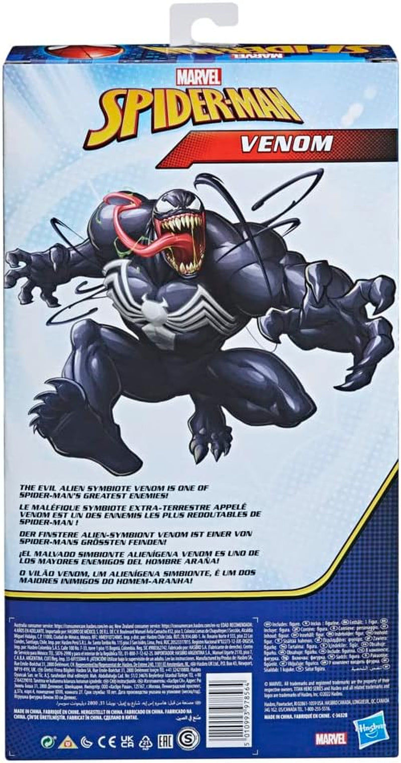 Hasbro Marvel Spider-Man Titan Hero Series Deluxe Venom Toy 30 Cm Action Figure, Giocattoli per bambini dai 4 anni Action figures Naty Shop
