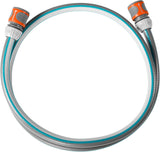 Set di collegamento Gardena Classic 13 mm (1/2 pollice), 1,5 m: adattatore per tubo per il collegamento di avvolgitubo, tubo con componenti di sistema, 22 bar (18011-20)
