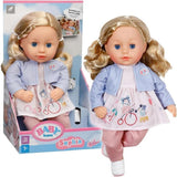 BABY nata Sophia Rose - bambola morbida da 36 cm - Bambola con capelli biondi di alta qualità e occhi assonnati - Adatta a bambini da 1 anno