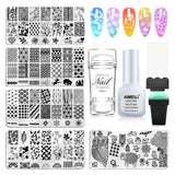 AIMEILI Nastro staccabile in lattice Nagelleck Korrektor Hautschutz Fingerschutz Für Nail Art Palisade Geruchlos Weiß 15Ml