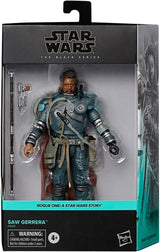 Star Wars The Black Series Saw Gerrera 15 Cm Rogue One: Una storia da collezione Action figure grande per bambini dai 4 anni in su Action Figures Naty Shop