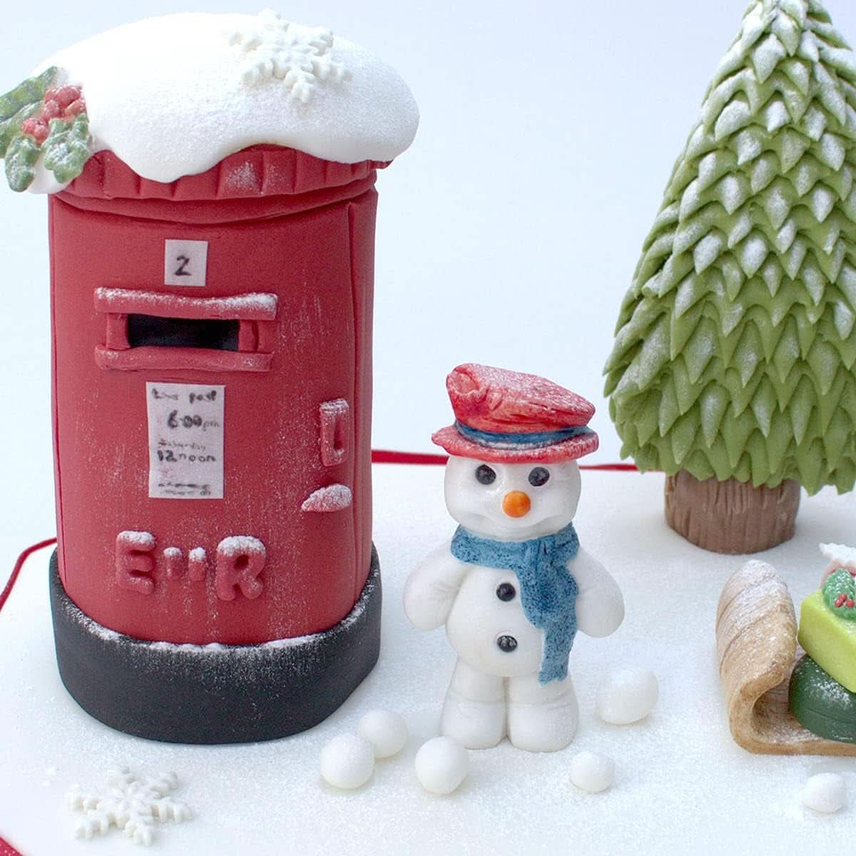Katy Sue, stampo in silicone, pupazzo di neve cucina Naty Shop