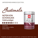Caffè Illy Arabica Selection Guatemala in grani da macinare, scatola da 250g