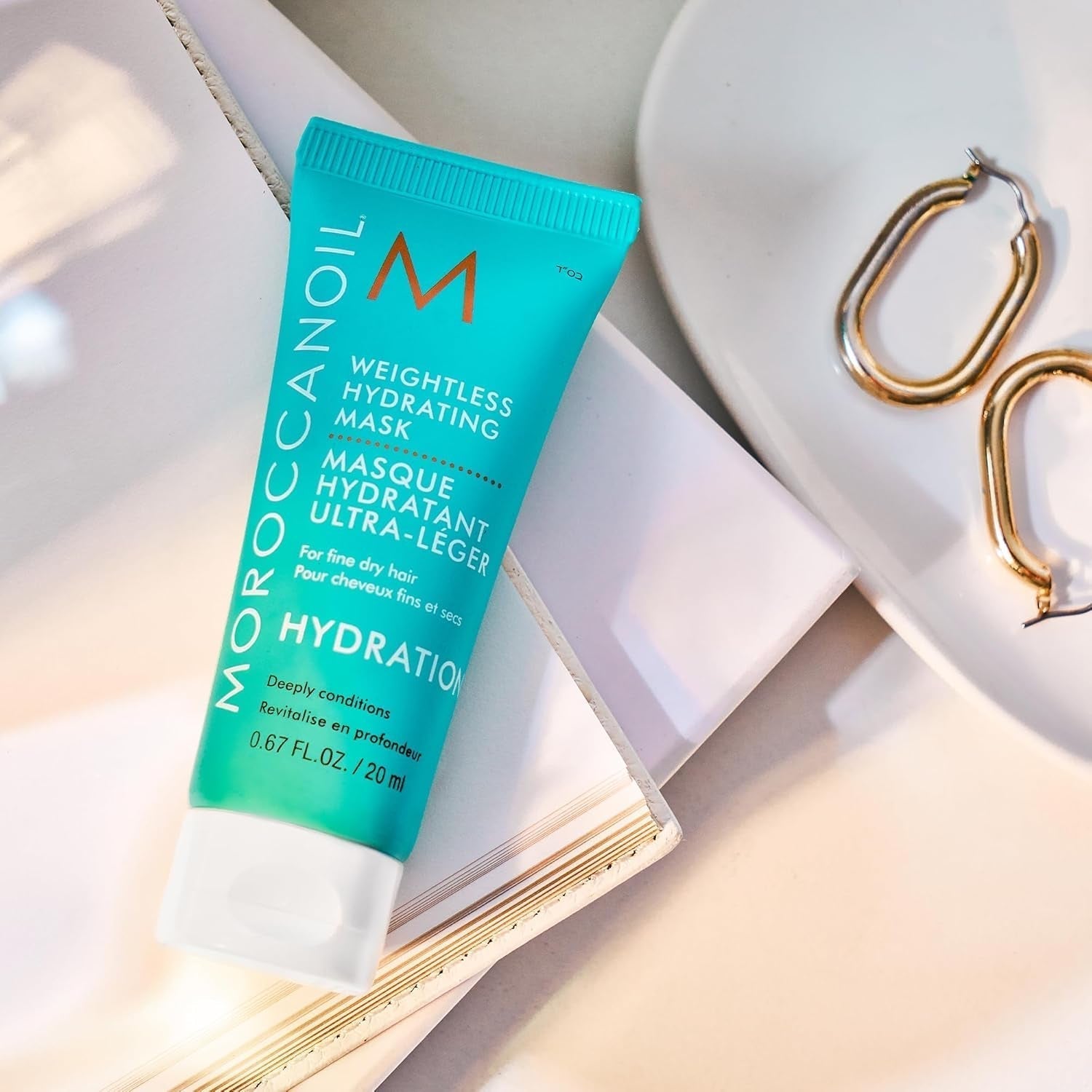 MAROCCANOIL - Maschera idratante leggera 75ml Maschera per capelli Naty Shop