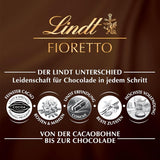 Cioccolato - Assortimento FIORETTO Minis | 115 g| ca. 10 praline di cioccolato al latte ai gusti marzapane, cappuccino e torrone, contiene alcol | Set regalo al cioccolato | Set regalo di cioccolato (confezione da 5)