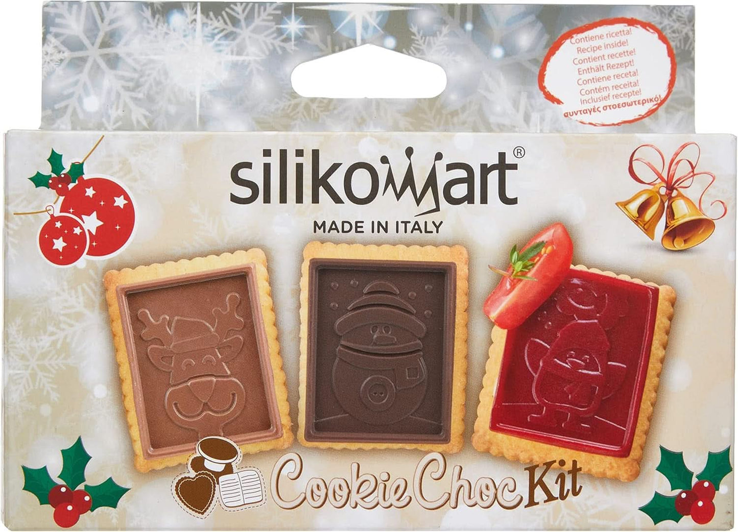 Silikomart 22.161.77.0165 CKC01 Pupazzo di neve Slim Cucina Naty Shop