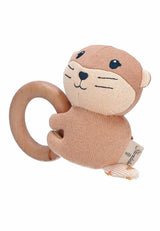 Sterntaler Baby Jungen Greifling Baby Holz Greifling Otti - Giocattolo per bebè, giocattolo da afferrare, anello da afferrare in legno per bambini - bio Bebe Toys Naty Shop