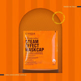 GYADA COSMETICS, maschera per capelli in materiale leggero e rivitalizzante, dona lucentezza e morbidezza, effetto nutriente e riparatore, con cuffia termica, a base di olio di cocco e avocado, maschera per capelli Naty Shop da 60 ml