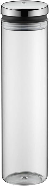 WMF Depot barattolo in vetro da 1,5 l, altezza 28,5 cm, barattolo con coperchio & Barattolo in vetro Depot da 2 l, altezza 36 cm, barattolo con coperchio Scatole per alimenti Naty Shop