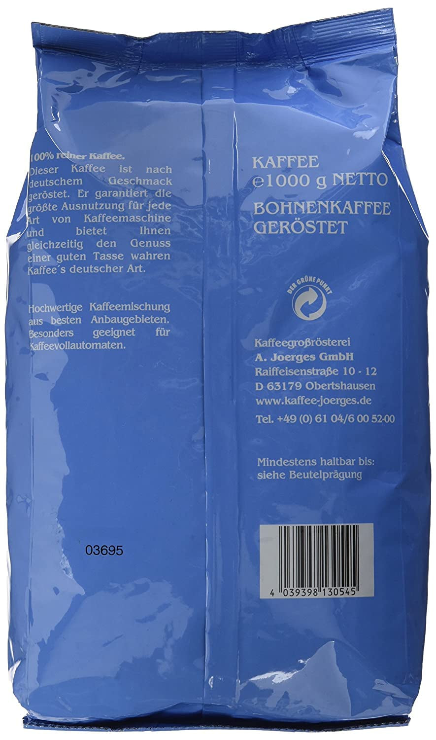 Gorilla Café Creme, 1 kg (confezione da 2)