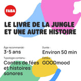 Figura con suono, Il libro della giungla e un'altra storia... - Versione francese - Bambini 4-6+ - Fiabe e racconti sonori - Giocattoli, contenuti educativi Giocattoli Bebe Naty Shop
