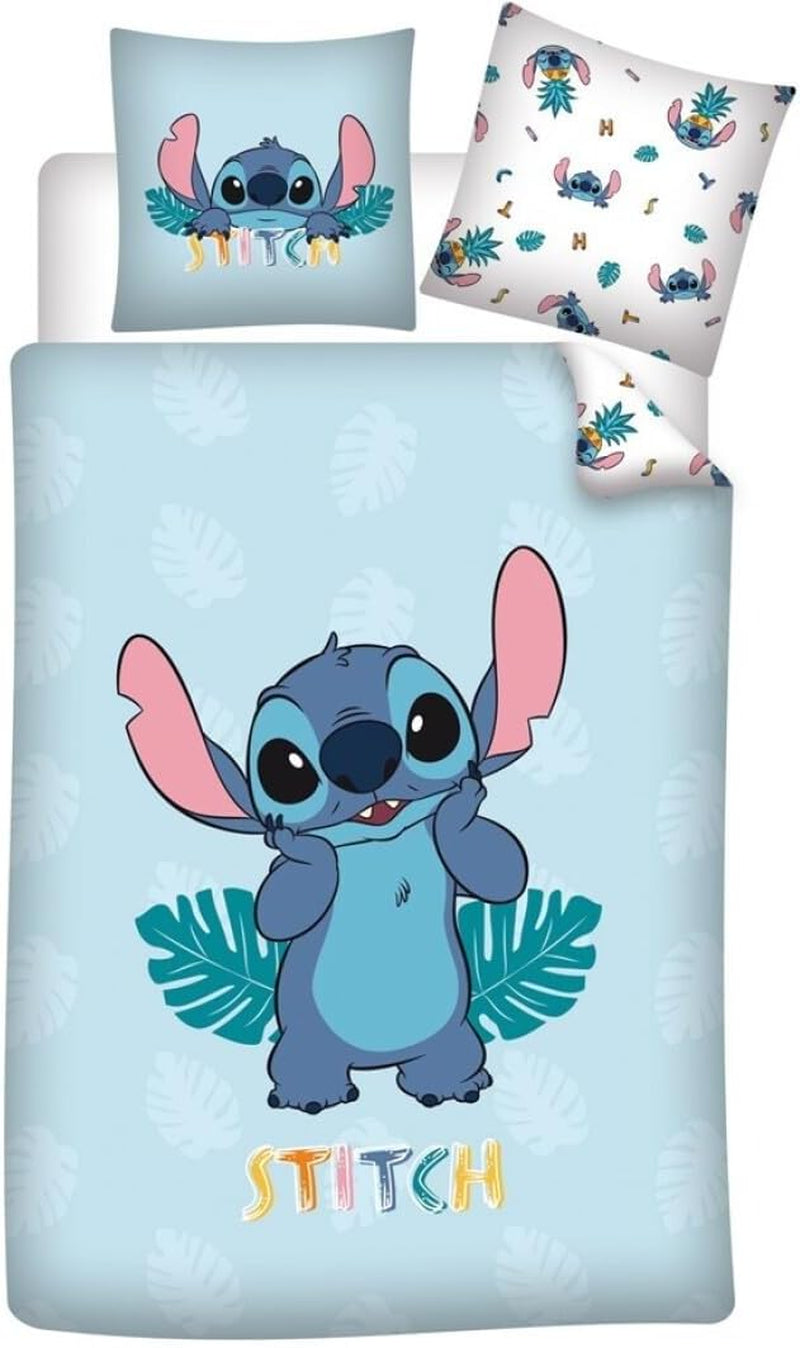 Biancheria da letto Stitch Colors Per letto singolo, cotone e poliestere Biancheria da letto - bambini Naty Shop Titolo predefinito