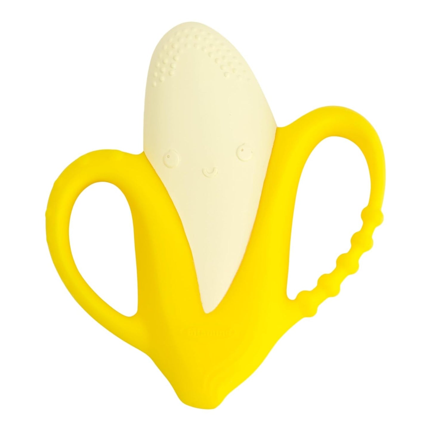 Infantino Lil' Nibbles, Massaggiagengive in silicone testurizzato, Giocattolo massaggiagengive per neonati senza BPA, Morbido, facile da tenere, Stimolazione sensoriale per neonati, Broccoli