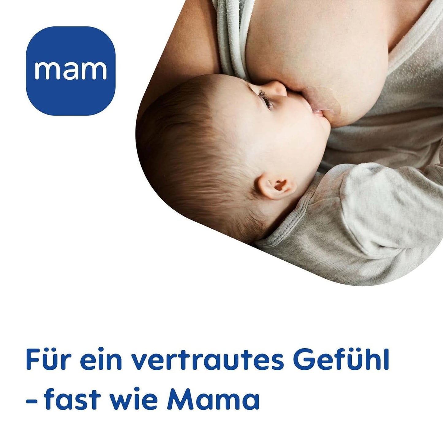 MAM Stillhütchen Größe L (Ø 23 Mm) Im 2Er-Set, Extra Weiche Brusthütchen Zum Schutz Beim Stillen, Brustwarzenschutz Für Maximalen Hautkontakt Zwischen Mutter Und Kind Accessori Alimentazione e allattamento Bebe Naty Shop