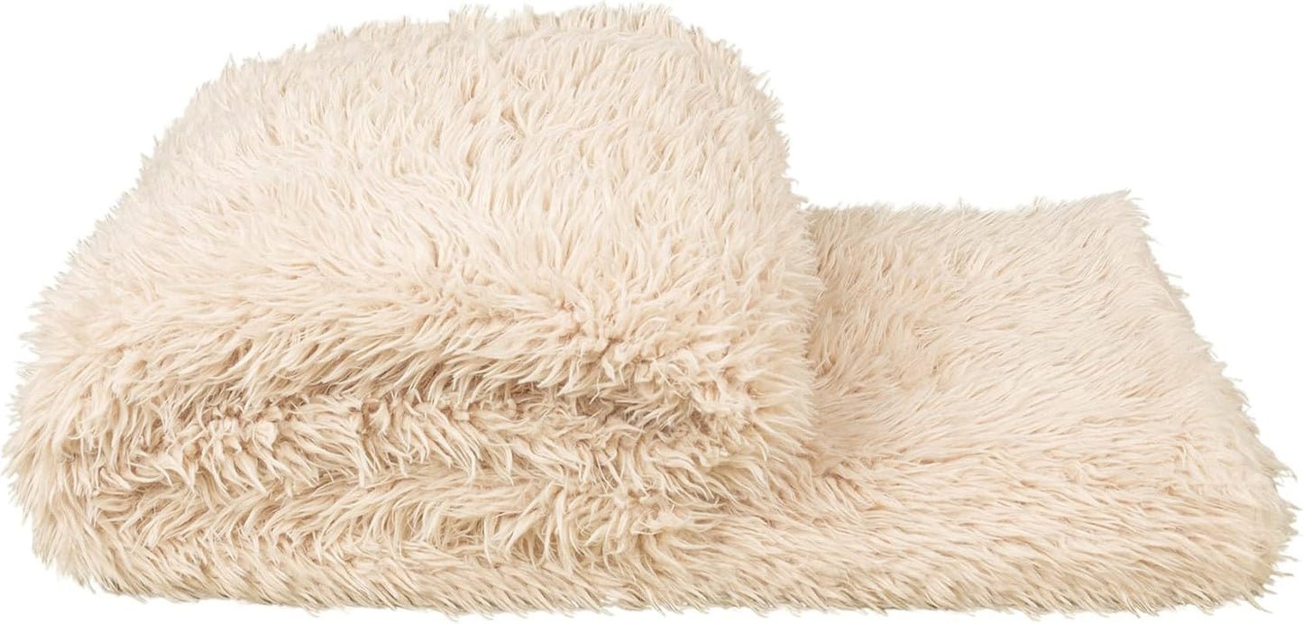"Zoeppritz since 1828" Coperta in pelliccia sintetica soffice, voluminosa e a pelo lungo 140X190 cm 090 Argilla "Da "Zoeppritz since 1828" 203290-090-140X190 090 Beige Letti e coperte 'zoeppritz since 1828' 090 Beige