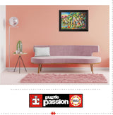 Educa - Puzzle 500 pezzi per adulti | Villaggio colorato in riva al lago, puzzle da 500 pezzi per adulti e bambini a partire da 11 anni, puzzle paesaggistico, illustrazione (19552) Puzzle Naty Shop