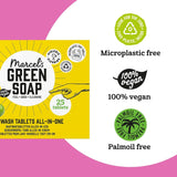 Marcel'S Sapone Verde Pastiglie Lavastoviglie Tutto-in-uno - Pompelmo e Lime - 25 pezzi Detersivi Cucina Naty Shop