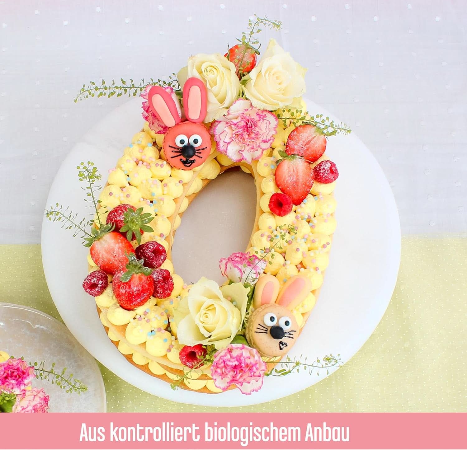 DECOCINO Perle di Sprinkles Bio - 60 grammi - Granelli di destrosio bio Sprinkles Naty Shop