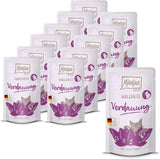 MjAMjAM - Cibo umido premium per gatti - Wellness - Digestive - Pollo, confezione da 12 (12 x 125g), senza cereali