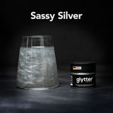Glitter Polvere Glitter Per Bevande (Argento) - Glitter commestibili per bevande, 10 grammi Glitter Naty Shop