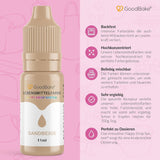 Goodbake Pastel Sand Beige Food Colorante (11 ml) - Colorante alimentare ad alto dosaggio - Per colorare torte, fondente, crema al burro, macarons, bevande, slime e molti altri oggetti. 100% vegano