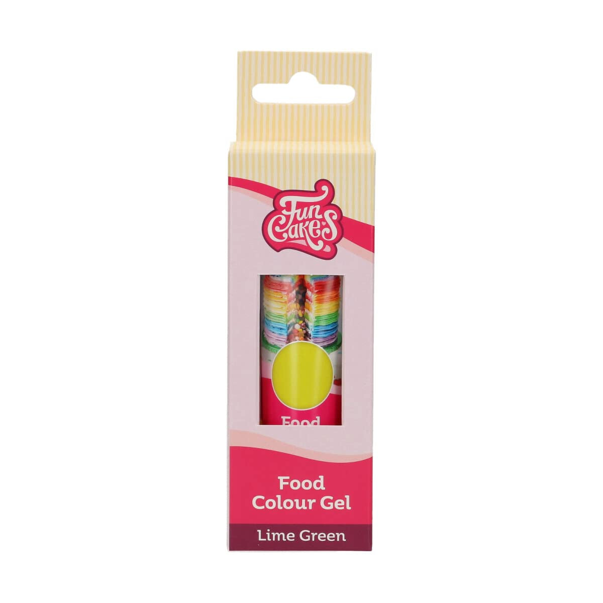 Colorante alimentare Funcakes Lime Green Gel: colorante alimentare altamente concentrato per pasta, panna, fondente e marzapane. Dosaggio facile. Una sola goccia per creare colori vivaci. Halal. 30 g.