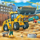 Ravensburger Puzzle per bambini - 09226 Grandi veicoli da cantiere - Puzzle per bambini dai 5 anni, con 3X49 pezzi Puzzle Naty Shop