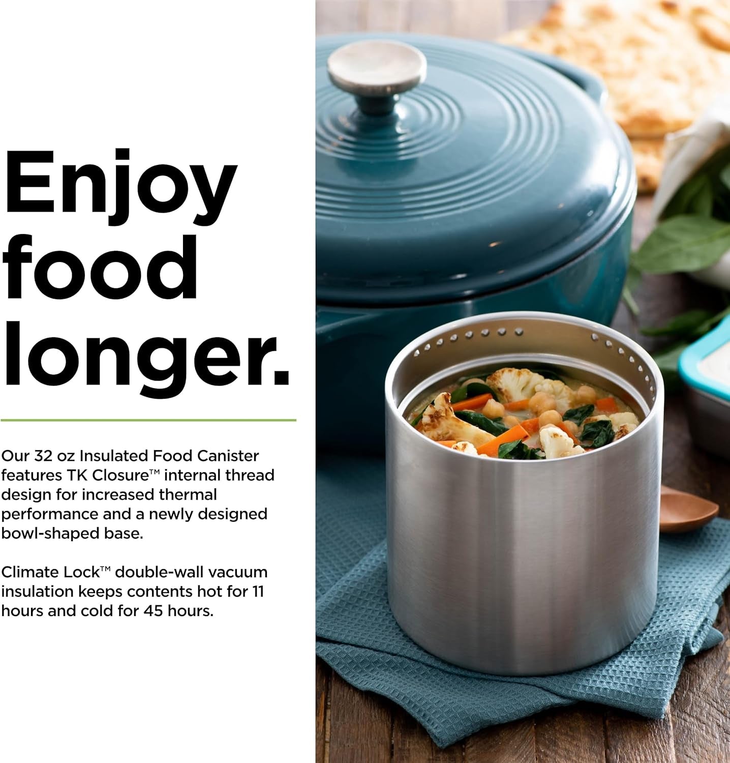 TKCanister 907 ml Contenitori per alimenti Naty Shop