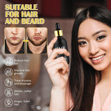 Olio biologico per la crescita dei capelli al 5% - Soluzione per uso esterno - Crescita e ispessimento dei capelli - Per perdita e diradamento dei capelli maschili - Riattiva i follicoli che si restringono - Dispenser a pompa preciso, Cura dei capelli da 60 ml Naty Shop