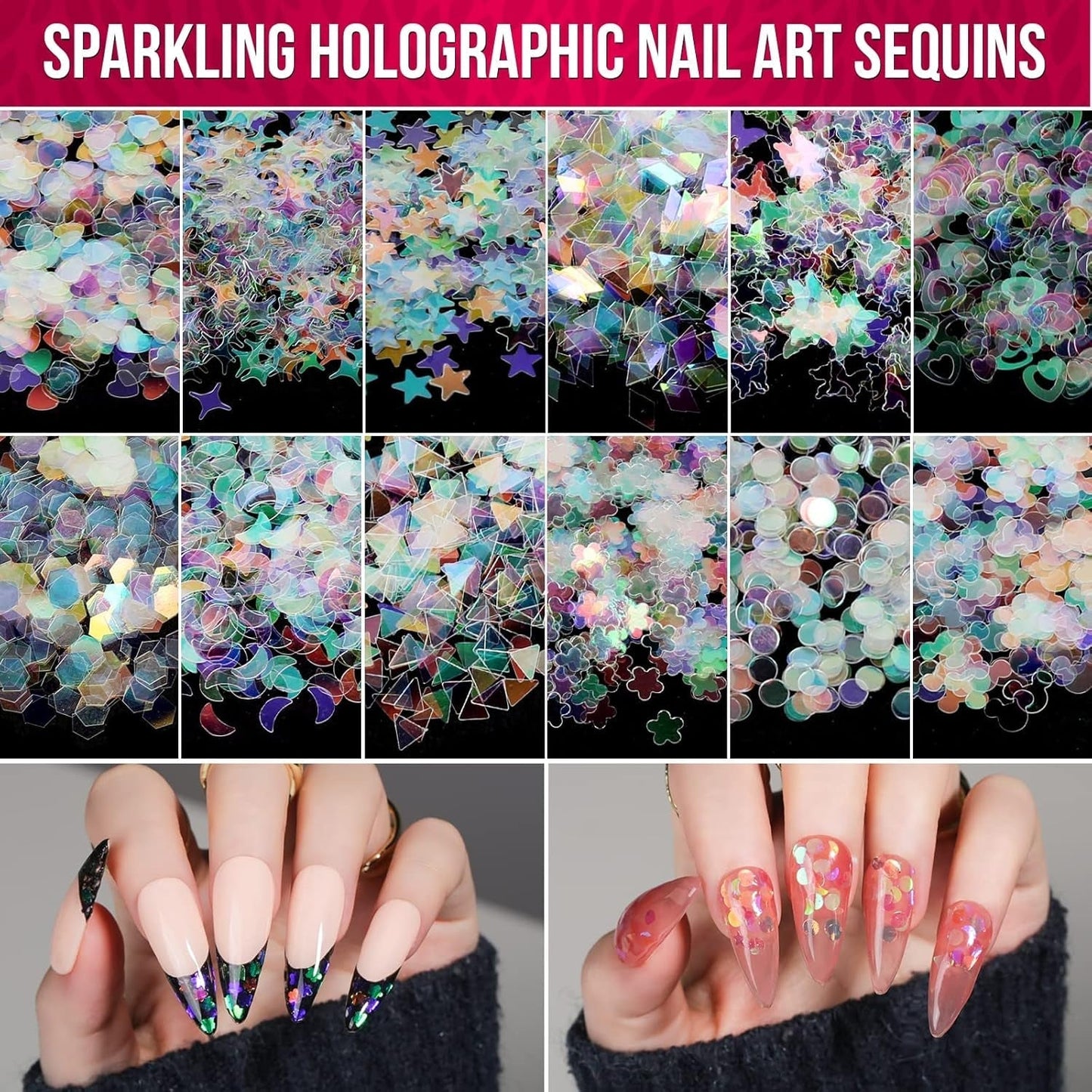 FANDAMEI Set di pennelli per nail art, 15 pezzi di pinsel per gel Nägel Nagel Pinsel, 5 pezzi di penna a pois, 10 rotoli di nastro adesivo, strasssteine ​​​​Nägel, ultra dünn Nagel Paillettes per nail art Maniküre Set