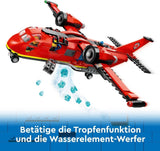 Aereo dei pompieri LEGO City, set pompiere aereo giocattolo per bambini, set da costruzione con 3 personaggi dei pompieri e decorazioni antincendio, eccellente idea regalo per ragazzi e ragazze dai 6 anni 60413 Set da costruzione Besuche den LEGO-Store