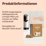 by Amazon Cafe au Lait Dolce Gusto compatibile Kaffeekapseln, 48 Kapseln (3 Packungen mit je 16 Stück)