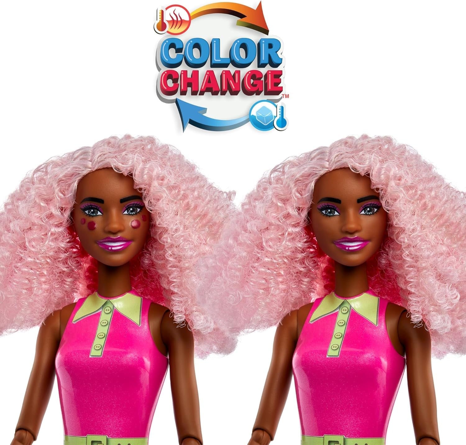 Barbie Pop Reveal Bubble Tea bambola e accessori, bambola alla moda profumata Berry Bliss con animale domestico, 8 sorprese, include cambia colore, tazza portaoggetti, HTJ20