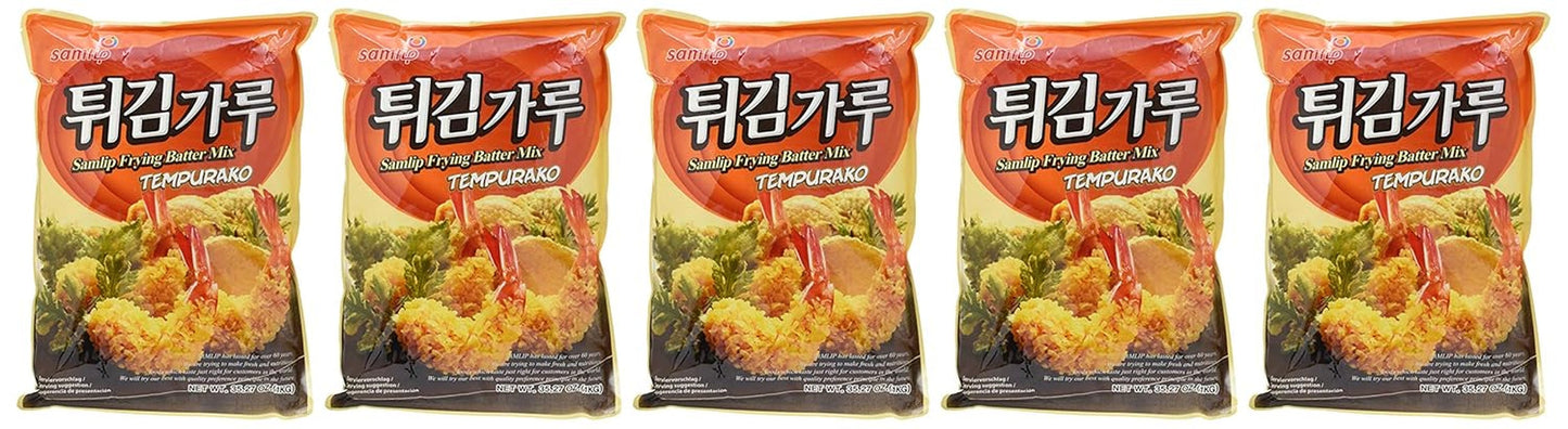 Backmischung Für Tempura Gerichte, 5Er Pack (5 X 1 Kg) Miscela per panificazione e cottura Naty Shop