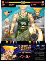 Jada Toys Street Fighter Figure Guile (15 cm) - Street Fighter 2: The Final Challengers Action Figure Mobili da Collezione con Testa Alternata, Mani e Accessori, Action Figures da 13 Anni in su Naty Shop