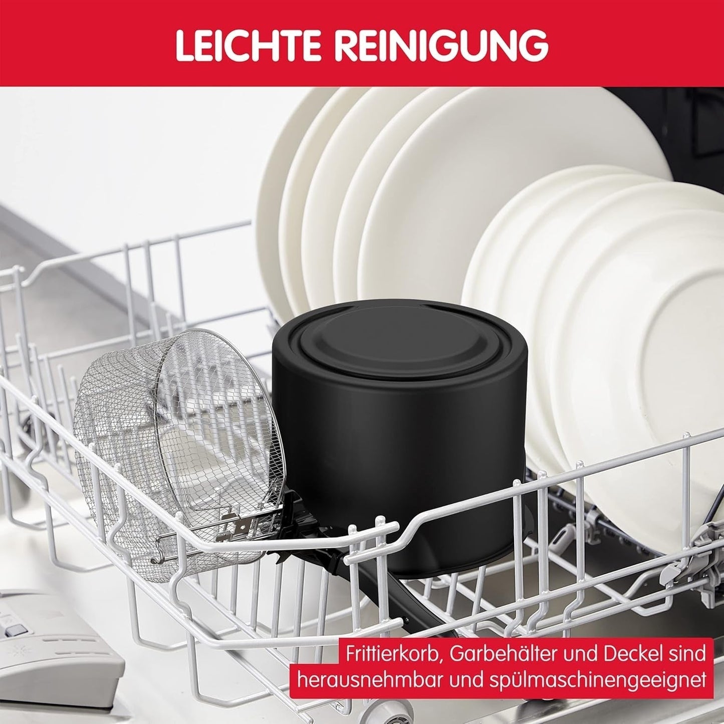Friggitrice AM4800 Mega 2Kg, friggitrice ad olio, filtro odori, 1800 W Elettrodomestici Naty Shop