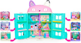 DREAMWORKS GABBY'S DOLLS HOUSE - Set da gioco per camera Deluxe, sala per feste Kitty Narwhale, mobili e accessori a tema, dai 3 anni in su