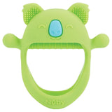 Guanti da dentizione Nuby - Silicone | Giocattolo per la dentizione del koala | Giocattolo sensoriale | 3+ mesi
