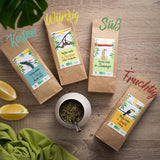 SET REGALO TÈ ORIGEENS BIO MATE X4 I Yerba Mate Bio 4X80G I Set da tè Yerba Mate, idea regalo