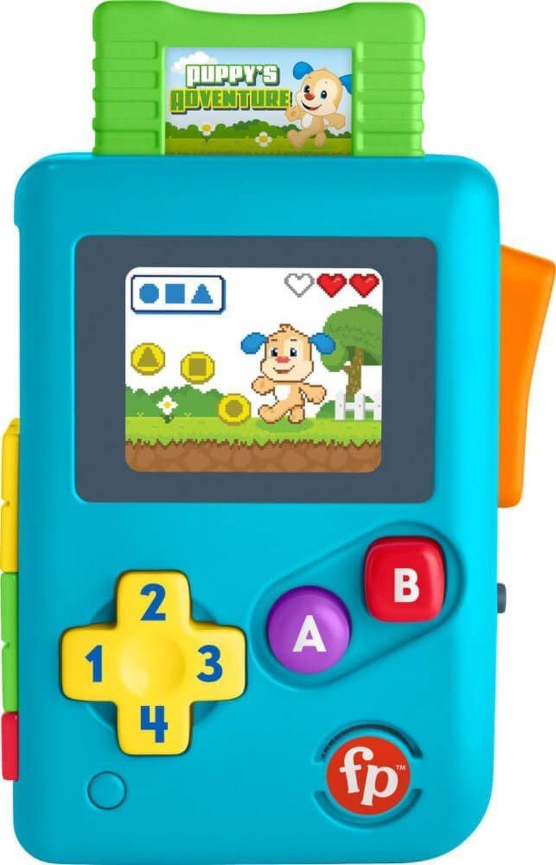Fisher-Price HBC86 - Learning fun Lil' Gamer, giocattolo musicale per attività e apprendimento, versione tedesca, per neonati e bambini da 6 a 36 mesi Baby Toys Naty Shop