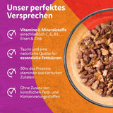 WHISKAS Duo Bustine per Alimenti Umidi, Confezione Multipla, Combinazione Classica in Gelatina, 12 x 85g