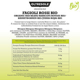 Fagioli rossi bio 1 kg, legumi secchi biologici da coltivazioni controllate, ricchi di proteine ​​e sali minerali, ideali per diete ipocaloriche, vegane e vegetariane