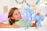 Mattel DISNEY Frozen Elsa e Nokk - Bambola Elsa articolata, maestosa figura acquatica di Nokk, ispirata al secondo film, per bambini dai 3 anni in su, HLW58