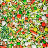 Super Streusel Hohoho Sprinkles Christmas - Decorazione Festiva Per Deliziose Torte 90 G