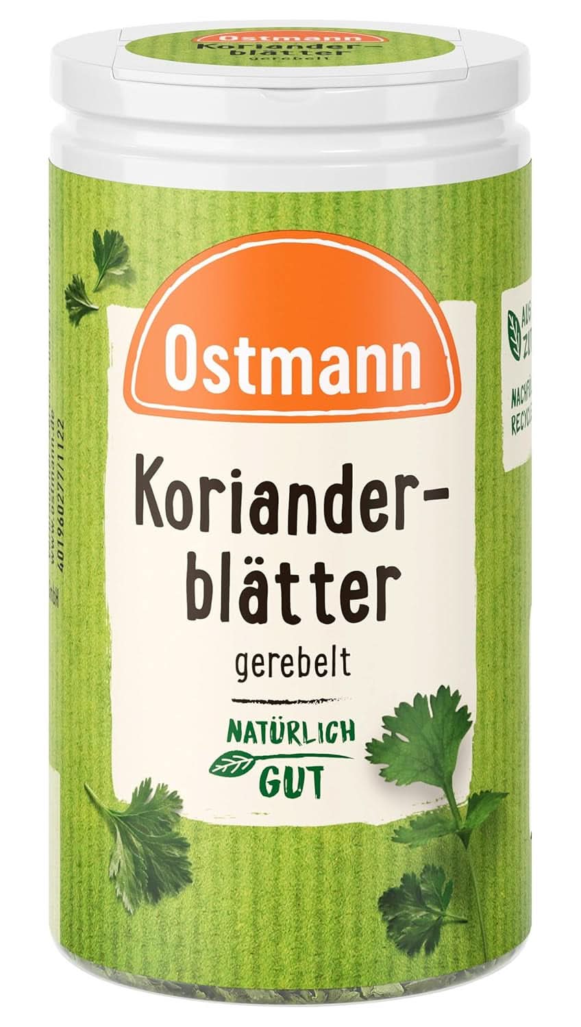 Ostmann - Foglie di coriandolo, 10 grammi Condimente Naty Shop
