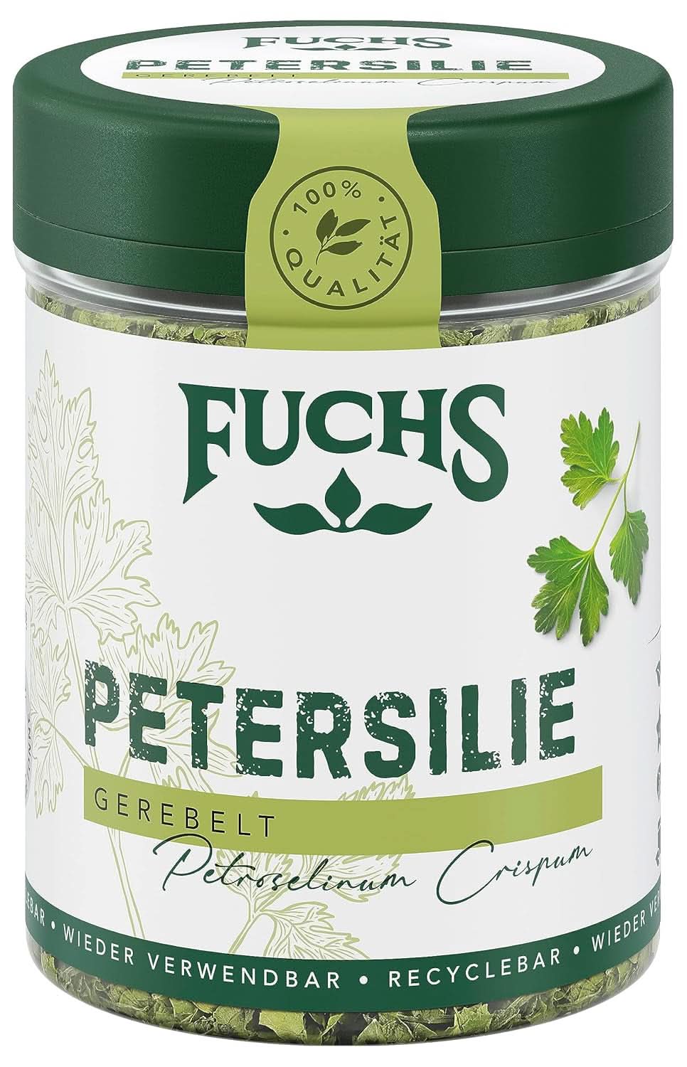 Fuchs - Prezzemolo strofinato - Aroma alle erbe per piatti a base di uova, verdure e insalate - 10 grammi Condimenti Naty Shop