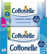Salviette umidificate, Ultimate Fresh, 12 X 42 salviette, Tecnologia Deodycylx, Delicate sulla pelle, Senza alcool e coloranti, Sensibili, Biodegradabili