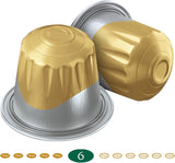 Jacobs Kaffeekapseln Krönung Crema, Intensität 6/12, 10 x 20 Getränke, Compatibile Nespresso* Kaffee Kapseln, 200 Kapseln