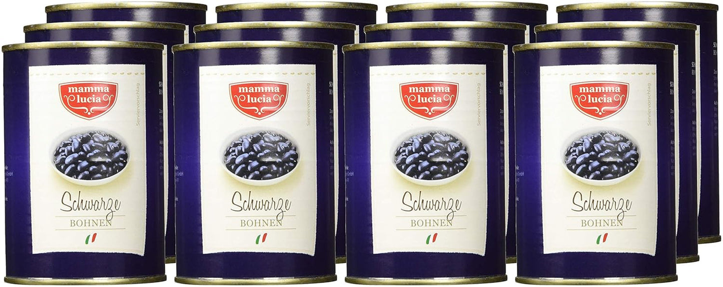 Fagioli neri, confezione da 12 (12 x 425 ml)