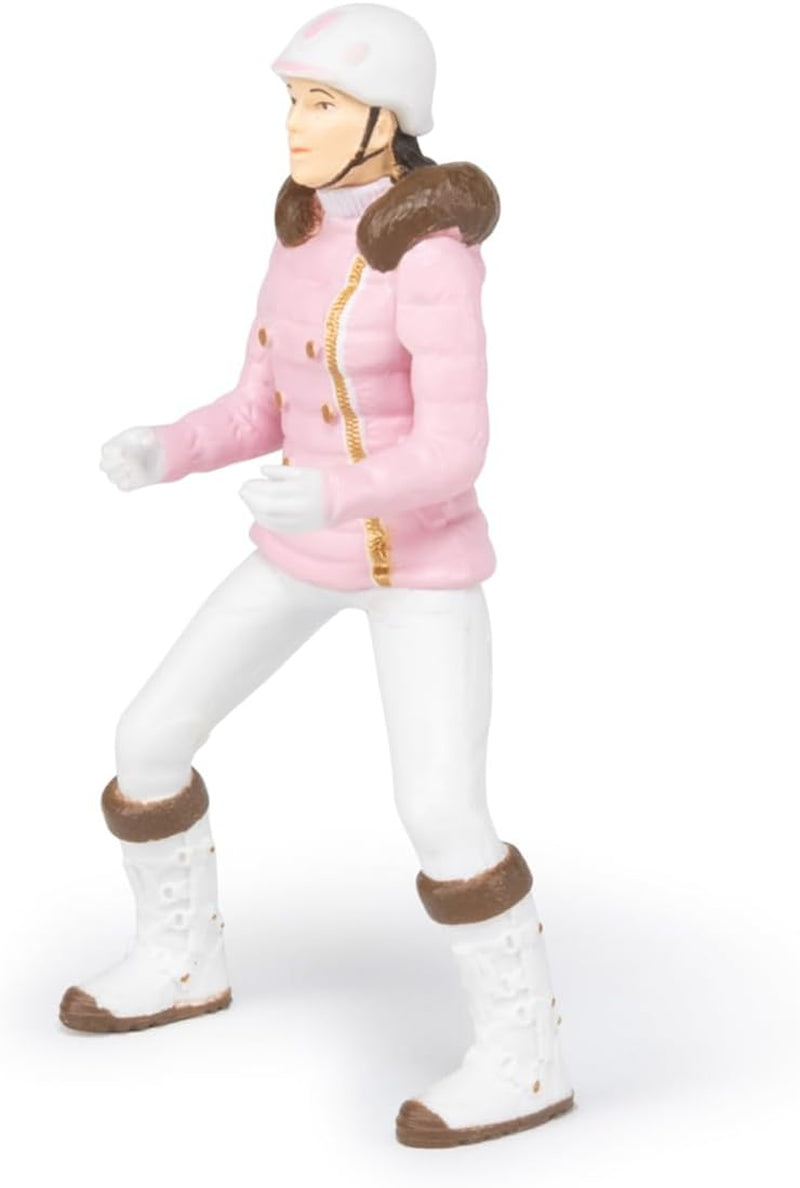 PAPO - Figura cavallo - Rider Fashion Winter, passione per l'equitazione, giocattolo per bambini dai 3 anni. Action figure del Naty Shop